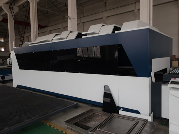 1000W CNC талшықты лазерлік кескіш металл парақ үшін